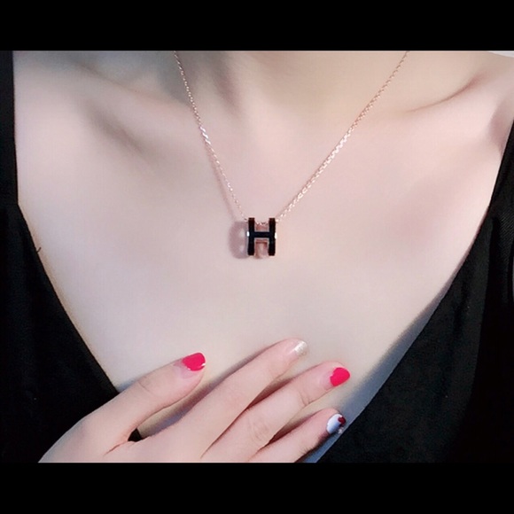 Hermes H necklace - Picture 4 of 4